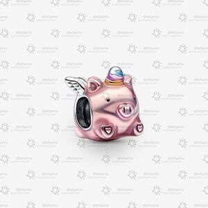 Pandora Flying Unicorn Pig Charm|Pendant